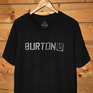 Burton Snowboards Centre Spellout t shirt