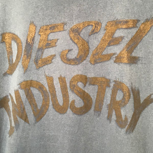 Diesel Industry Brush Spellout t shirt