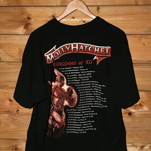 2000 Molly Hatchet Kingdom Of XII Album World Tour t shirt