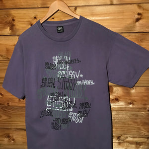 Stüssy Multi Layered Tag Spellouts t shirt