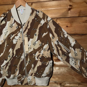 Bape, A Bathing Ape Desert Camo AOP Military bomber jacket