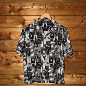 Playboy x Freaks Store Covers Print short sleeve rayon shirt