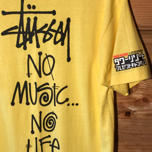 2010 Stüssy x Tower Records 30th Anniversary NMNL t shirt