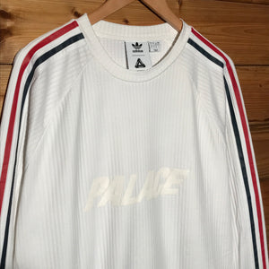 Palace x Adidas Waffle Knit Tonal Spellout sweatshirt