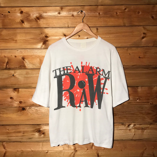 1991 The Alarm Raw UK Tour t shirt