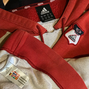 Adidas 03 Centre Script Spellout hoodie