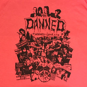 1981 The Damned 5th Anniversary Lyceum Concert t shirt