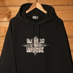 Sitte Rausch Durch Musik Centre Spellout hoodie