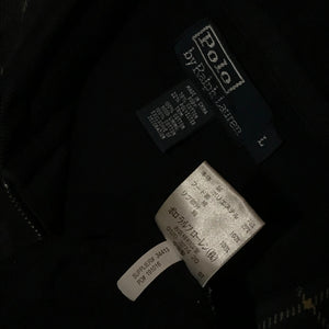 90s Polo Ralph Lauren Mercer Team Plaid zip up hoodie