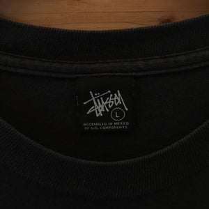 Stüssy Bin Street Photo Centre Script Spellout t shirt
