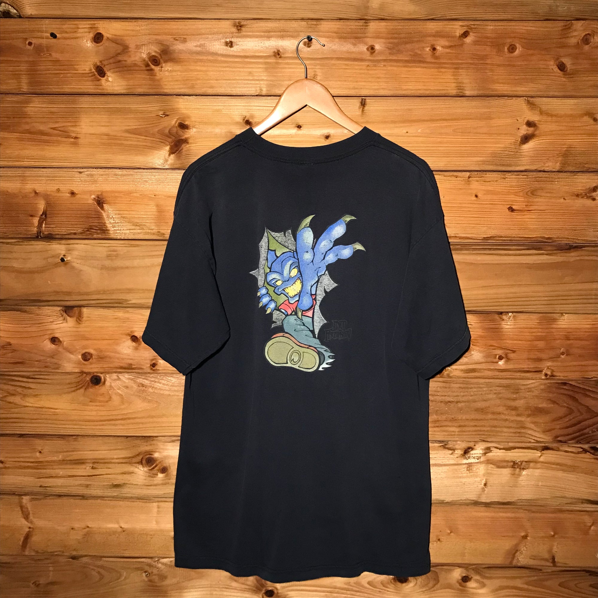 90s JNCO Freakshow Monster Rip t shirt