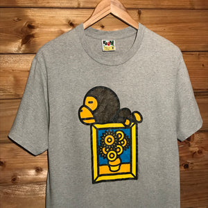 2010 Baby Milo, A Bathing Ape Framed Flower Pot t shirt