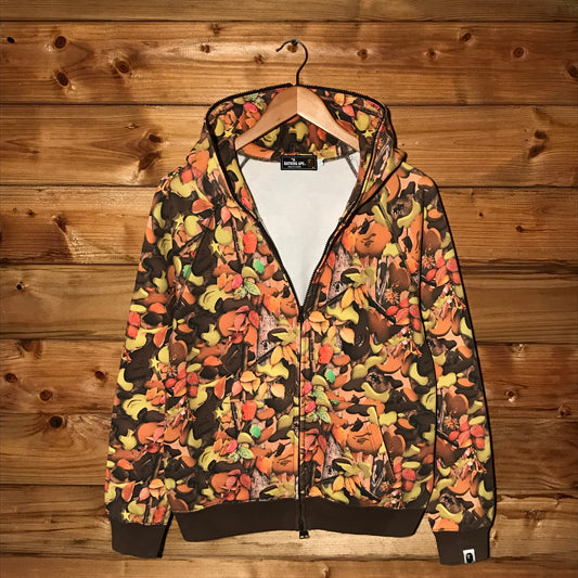 Bape, A Bathing Ape Aoyama Autumn Village Camo zip up hoodie