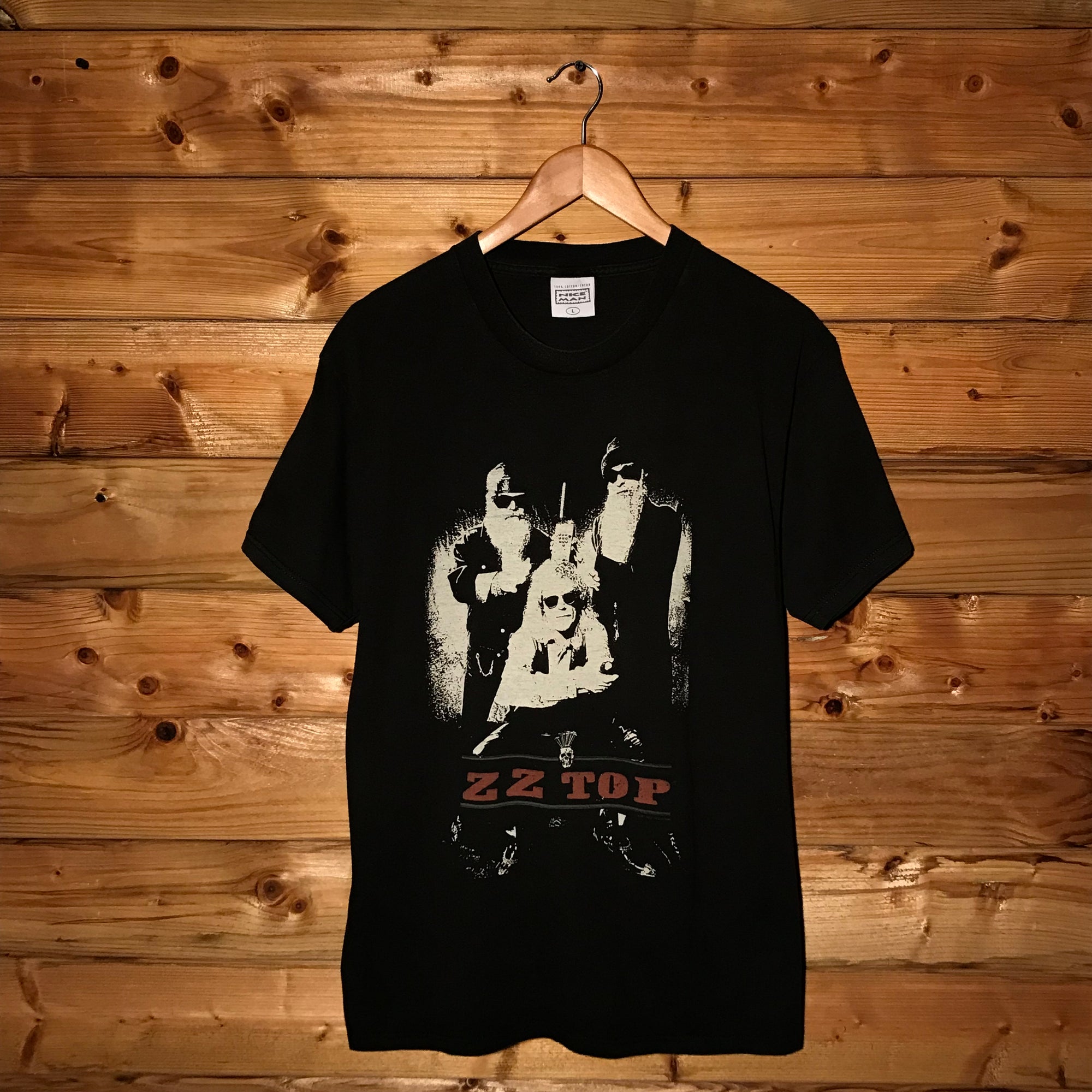 90s ZZ Top Insist On The Originals Band t shirt