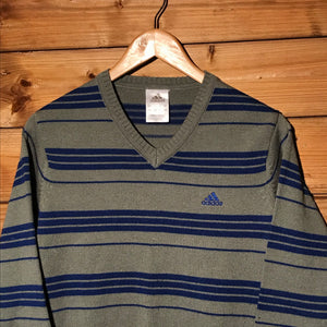 Adidas Striped knit sweatshirt