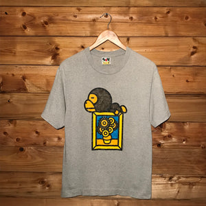 2010 Baby Milo, A Bathing Ape Framed Flower Pot t shirt