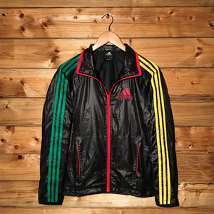 2010 Adidas Rasta Striped track jacket