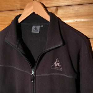 Le Coq Sportif Essentials zip up fleece sweatshirt
