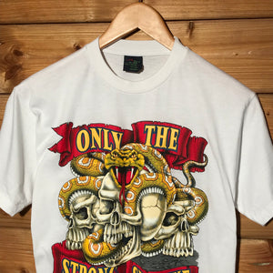1991 Air Waves Only The Strong Survive t shirt