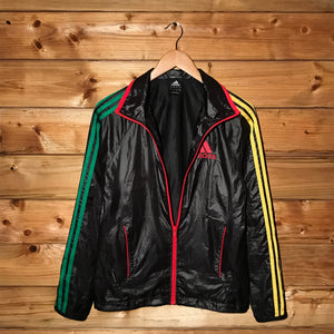 2010 Adidas Rasta Striped track jacket