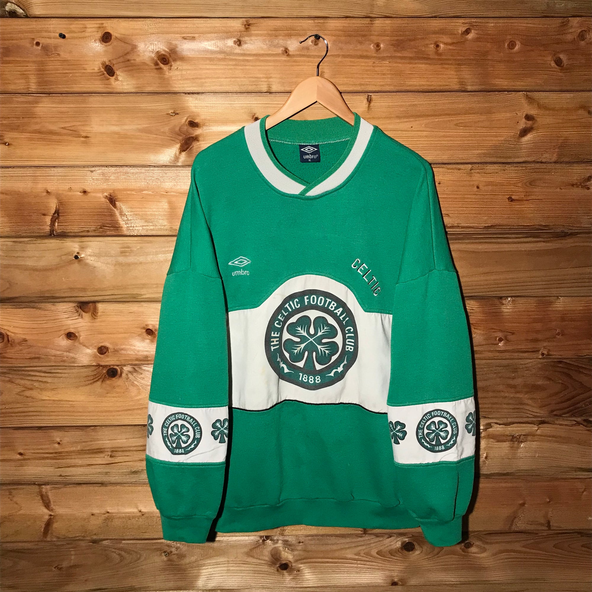 1989 Umbro Celtic FC Training sweatshirt
