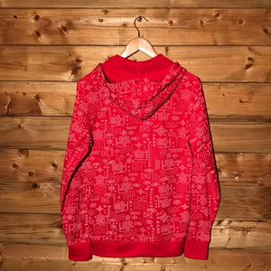 Stüssy Paisley Bandana Patten AOP Waffle Knit zip up hoodie