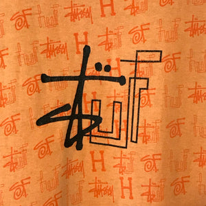 2006 Stüssy x HUF Stuf Multi Print t shirt