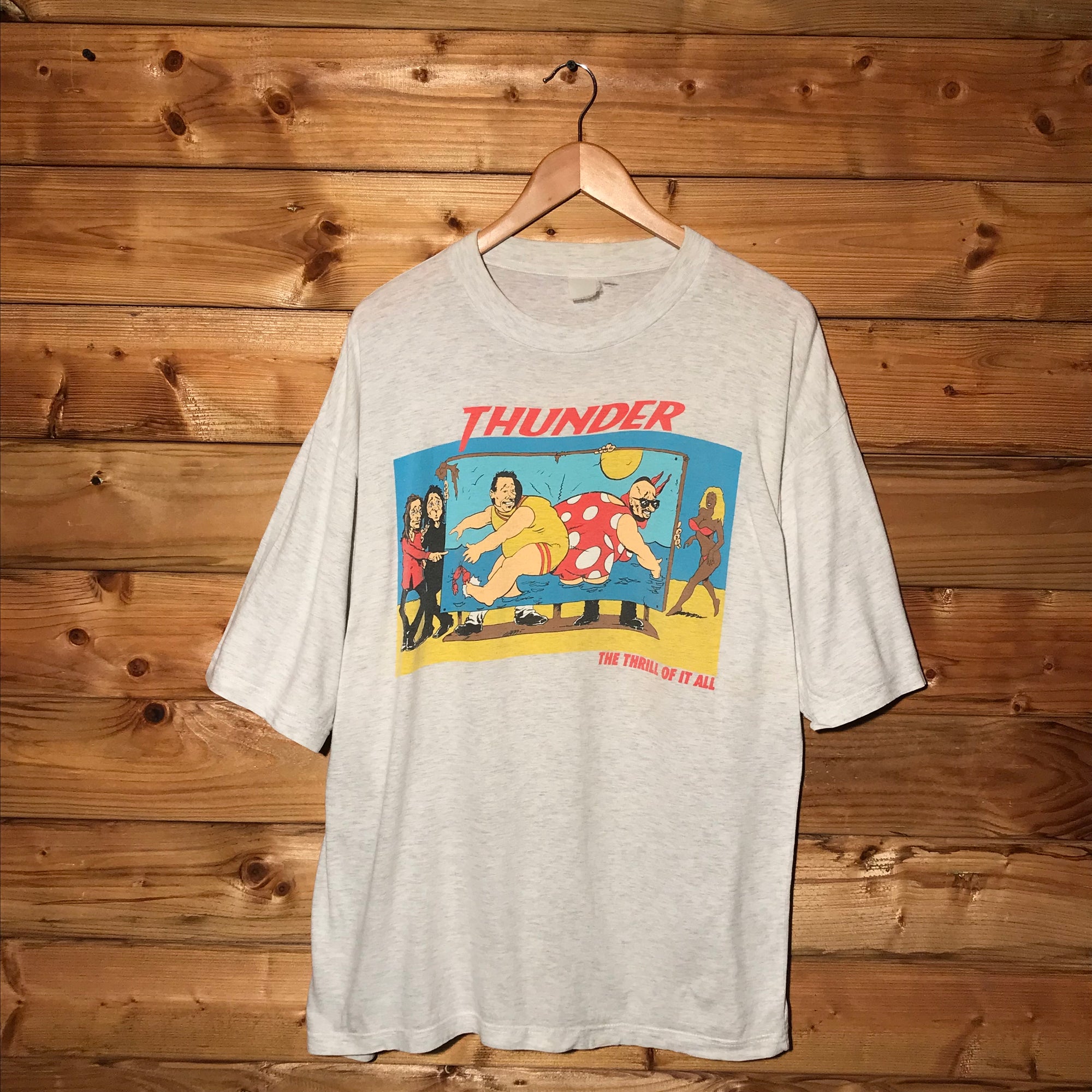 1997 Thunder The Thrill Of It All UK Tour t shirt