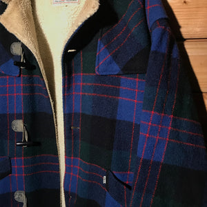 Levis Tartan Plaid Duffle jacket