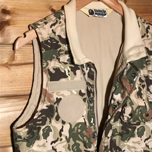 Bape, A Bathing Ape BDU Ghost Camo AOP gilet jacket