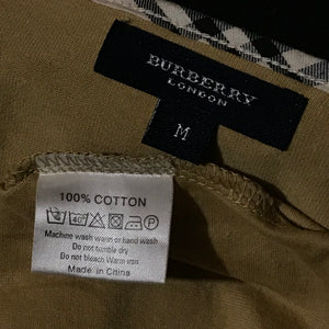 Burberry Essentials Nova Check Collar t shirt