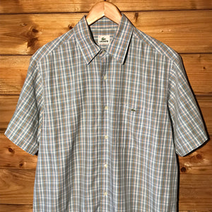 Lacoste Plaid button up shirt