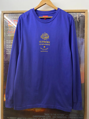 Supreme purple t-shirt, photo 1 of 7