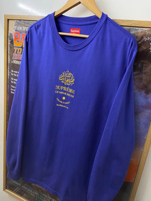 Supreme purple t-shirt, photo 5 of 7