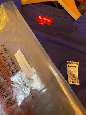 Supreme purple t-shirt, photo 7 of 7