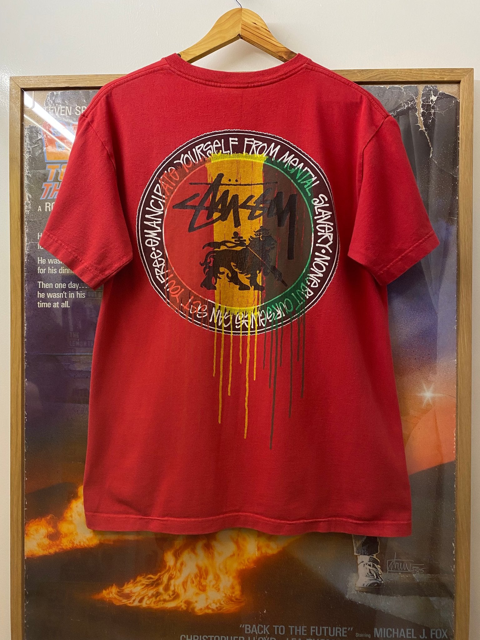 Stussy red t-shirt, photo 1 of 6