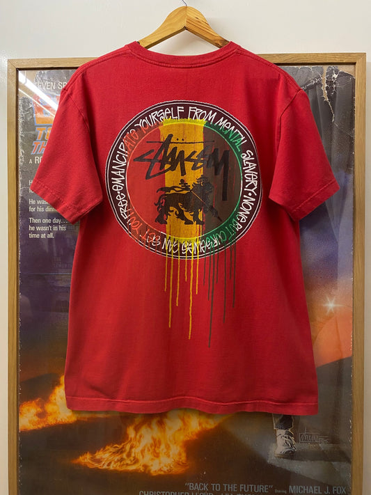 Stussy red t-shirt, photo 1 of 6