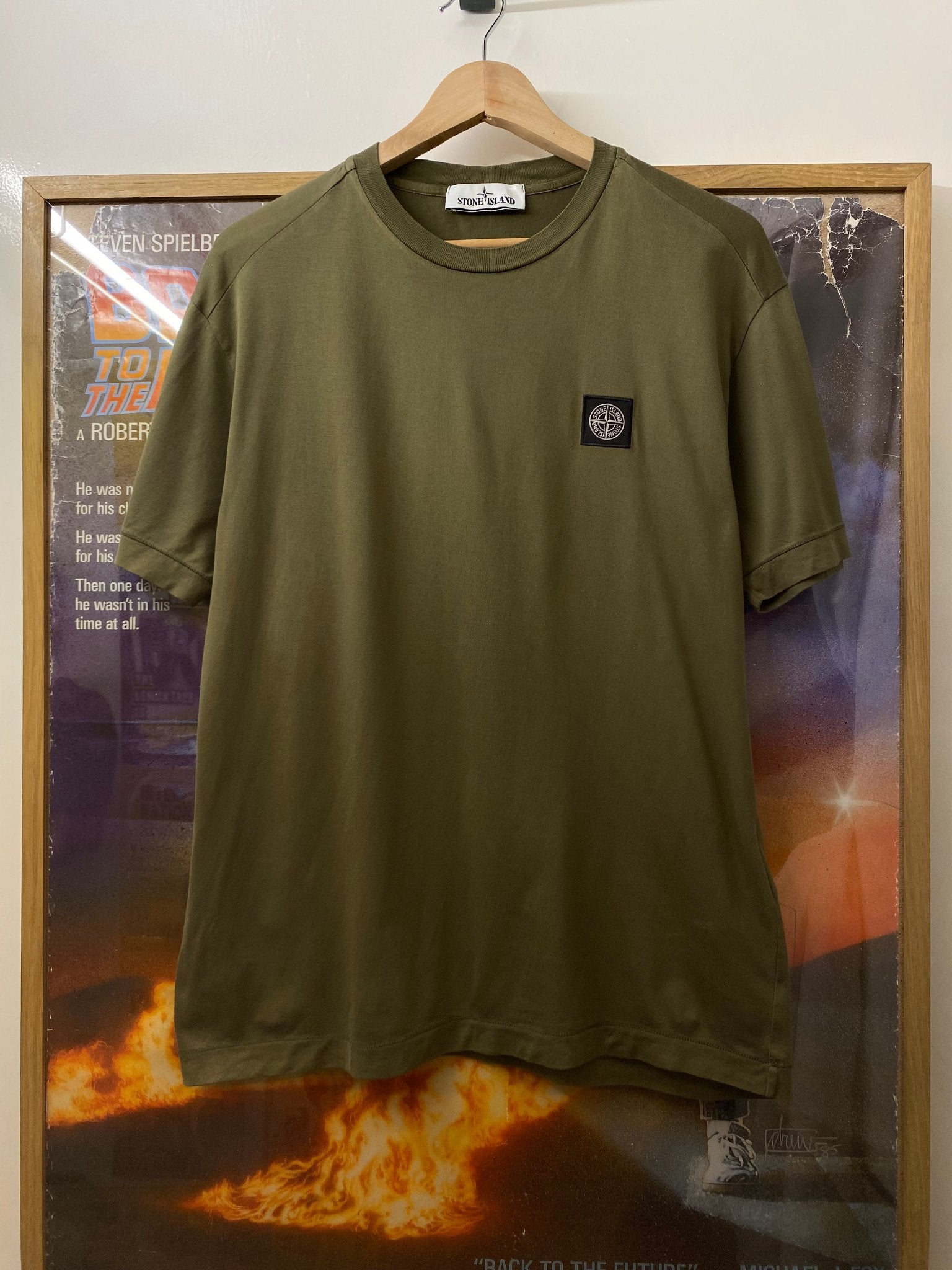 Stone Island green t-shirt, photo 1 of 6