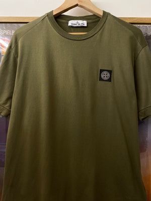 Stone Island green t-shirt, photo 5 of 6