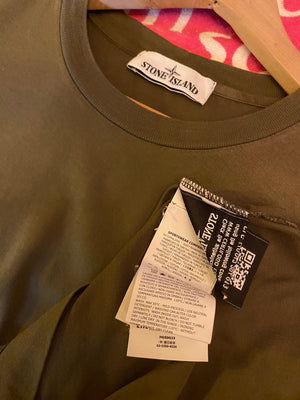 Stone Island green t-shirt, photo 6 of 6