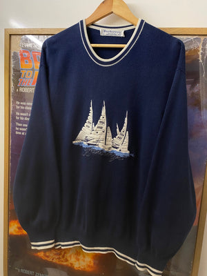 Burberry navy hoodie, photo 3 of 6