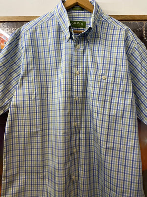 Orvis blue shirt, photo 3 of 5