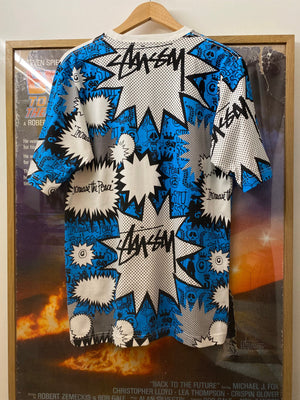 Stussy blue t-shirt, photo 2 of 7