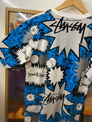 Stussy blue t-shirt, photo 3 of 7