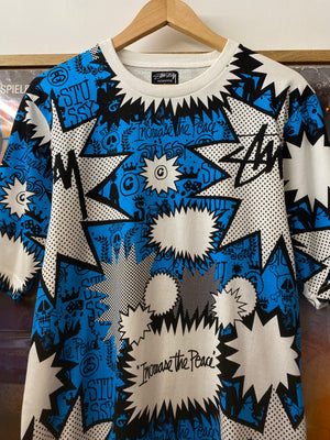 Stussy blue t-shirt, photo 5 of 7