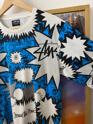 Stussy blue t-shirt, photo 6 of 7