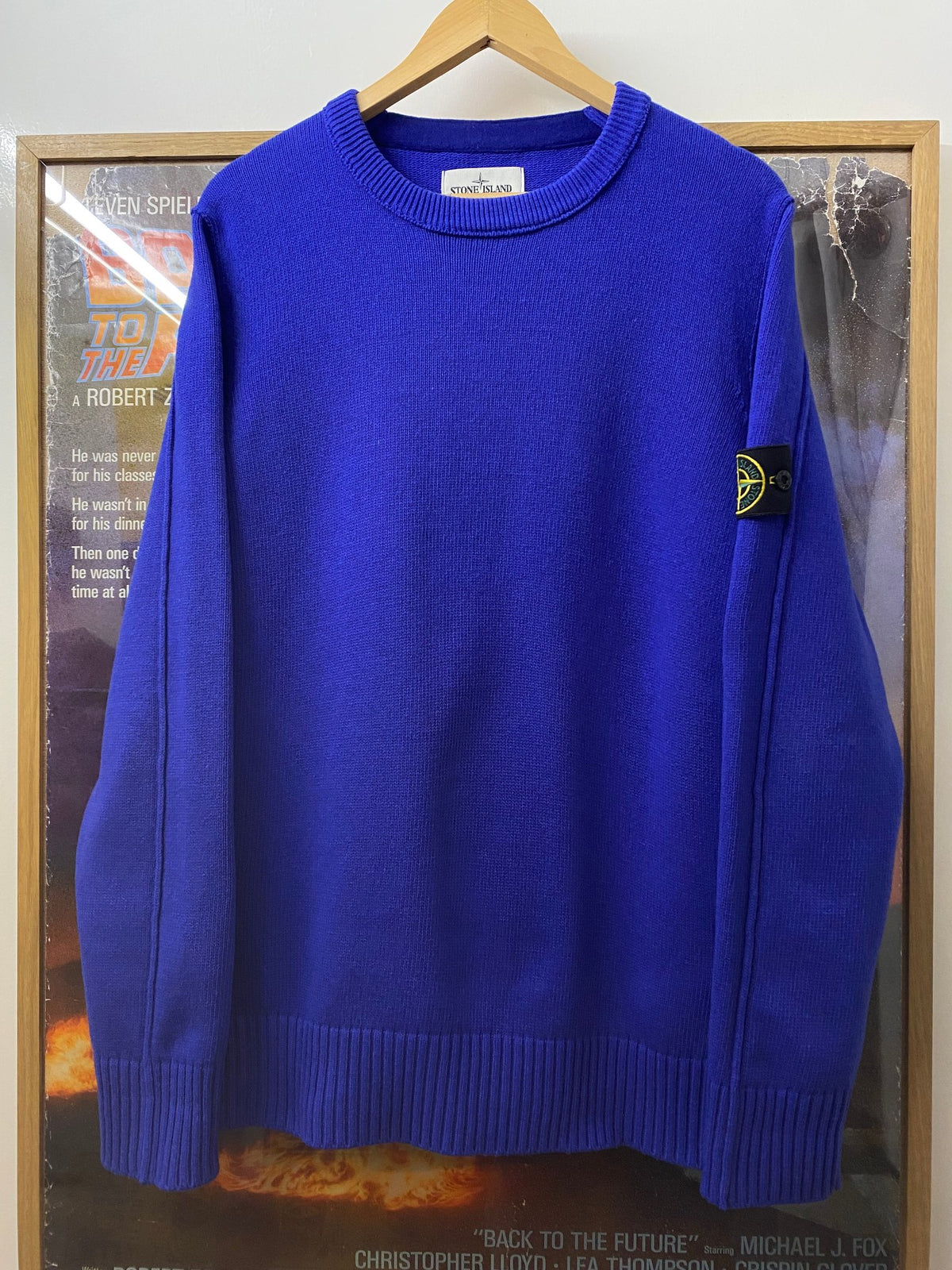 Stone Island blue hoodie, photo 1 of 8