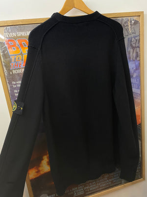 Stone Island black hoodie, photo 3 of 8