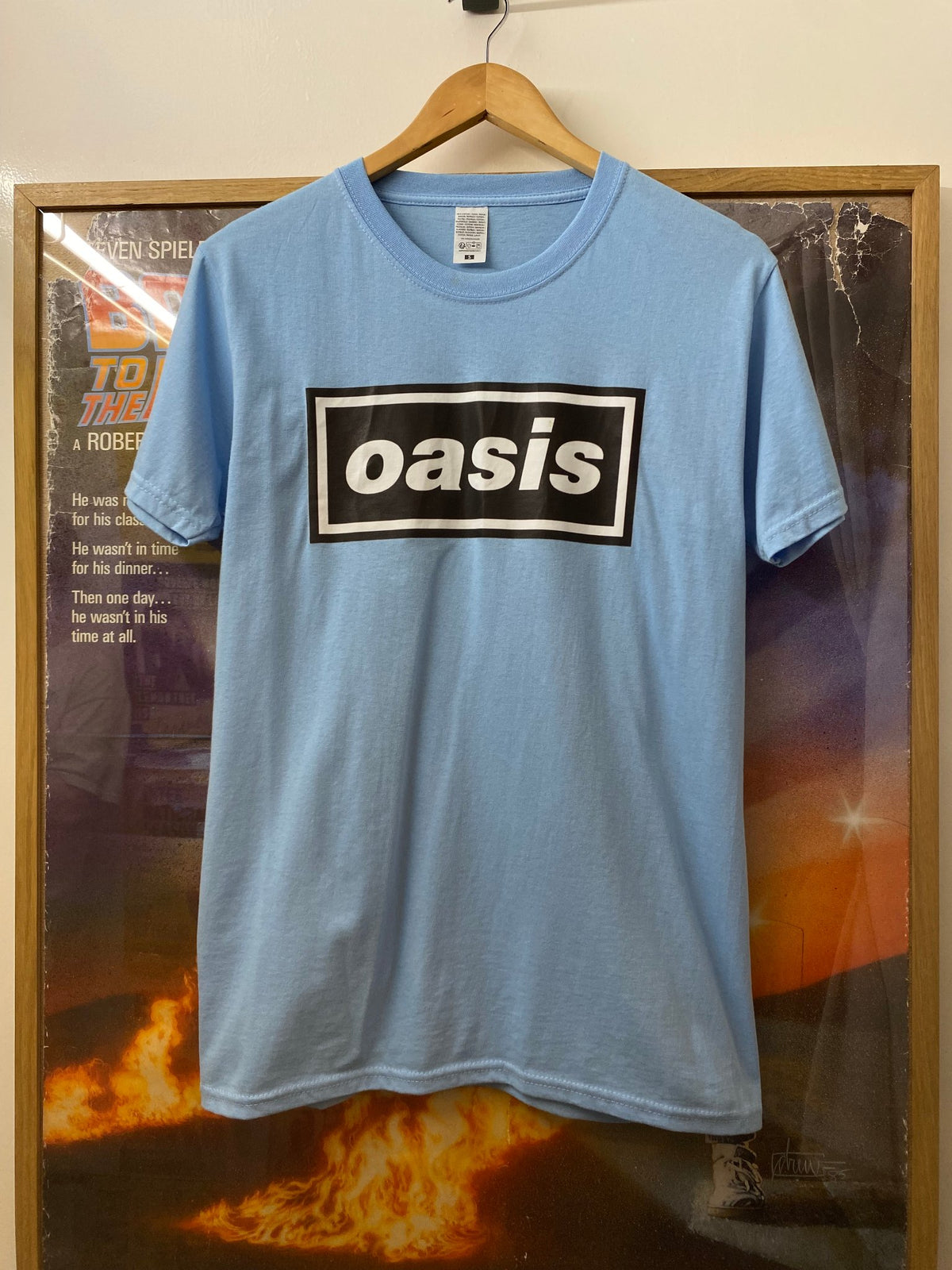 Oasis blue t-shirt, photo 1 of 5