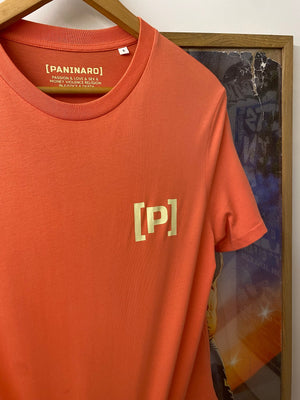 Paninaro orange t-shirt, photo 4 of 5